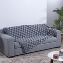 Xale para Sofá Manta Luxor Jacquard 2,10x1,35m com Franja