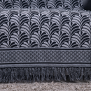 Xale para Sofá Manta Luxor Jacquard 2,10x1,35m com Franja