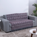 Xale para Sofá Manta Luxor Jacquard 2,10x1,35m com Franja