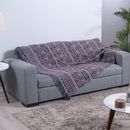 Xale para Sofá Manta Luxor Jacquard 2,10x1,35m com Franja