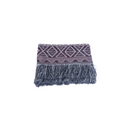 Xale para Sofá Manta Luxor Jacquard 2,10x1,35m com Franja