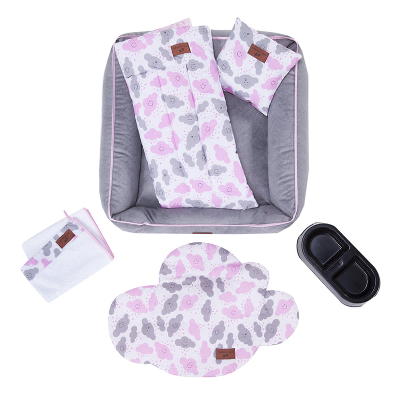 Kit 6 Pçs Enxoval Completo Pet Grande Noblesse