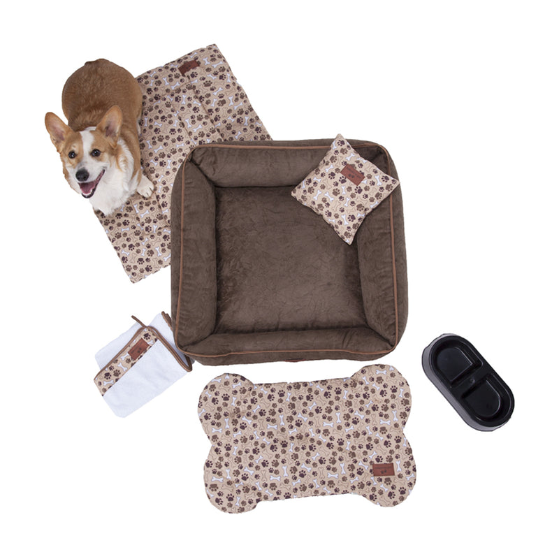 Kit 6 Pçs Enxoval Completo Pet Grande Noblesse