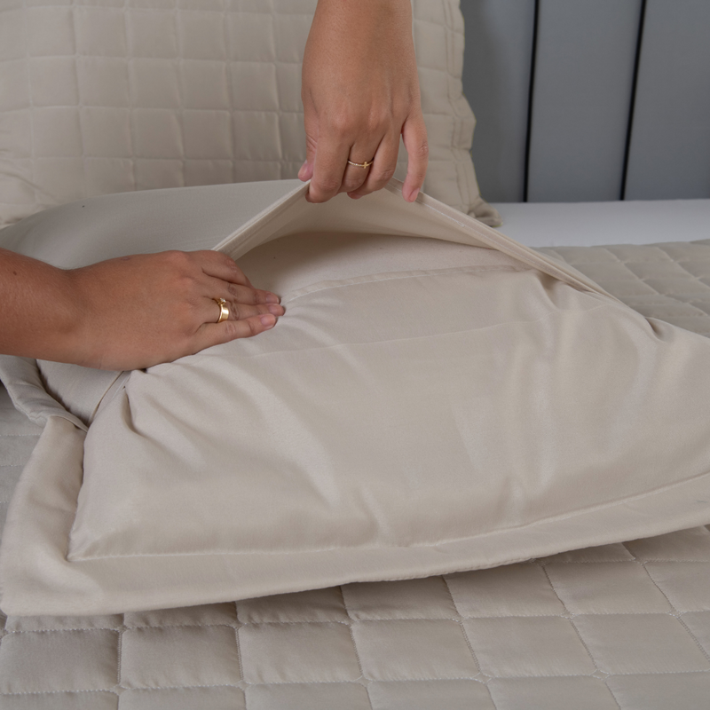 Kit 3 Pçs Cobre Leito Casal Padrão Soft Dupla Face Matelado