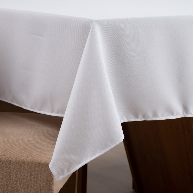 Toalha de Mesa 8 Lugares Basic 2,50x1,40m Liso Tecido Oxford