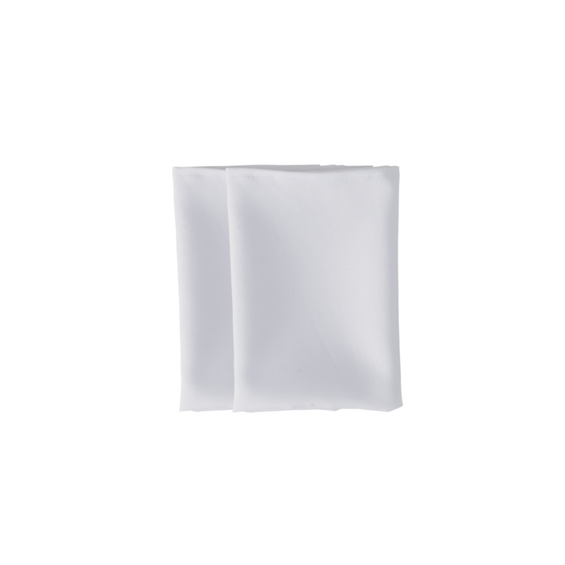 Kit 2 Pçs Guardanapo 2 Lugares Basic 35x35cm Liso Tecido Oxford