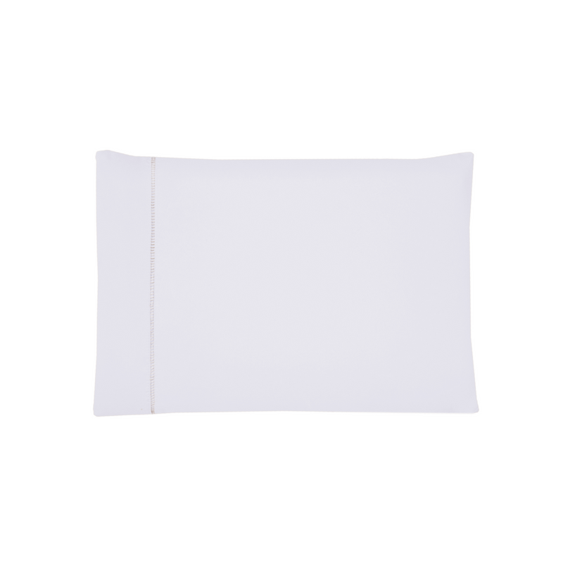 Kit 2 Pçs Par Fronha Versatile Micropercal 300 Fios 70x50cm Ponto Palito sem Aba