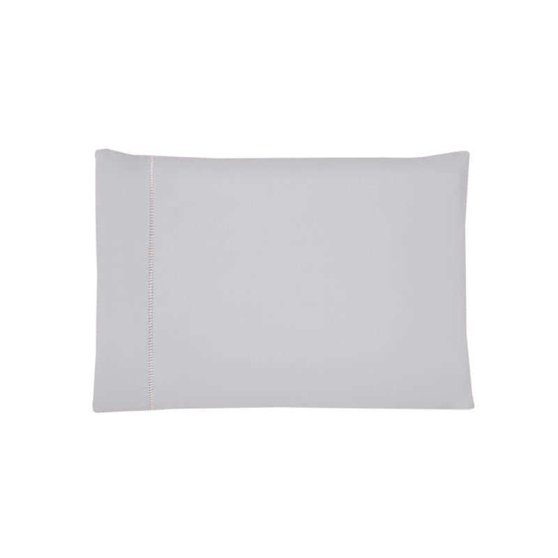 Kit 2 Pçs Par Fronha Versatile Micropercal 300 Fios 70x50cm Ponto Palito sem Aba