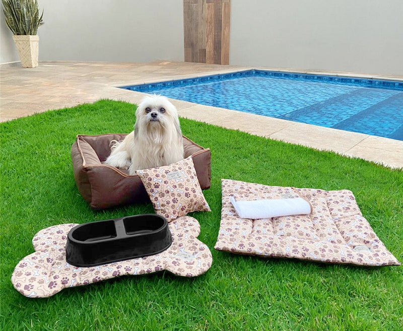 Kit 6 Pçs Enxoval Completo Pet Grande Noblesse