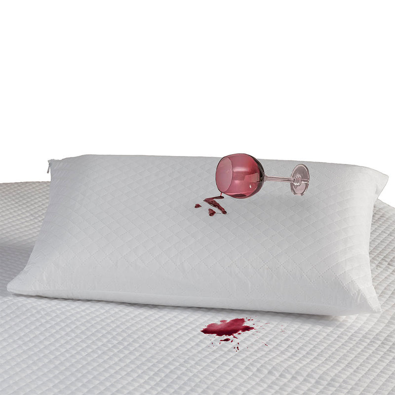 Capa Protetora Travesseiro Impermeável Matelado 68x48cm com Zíper
