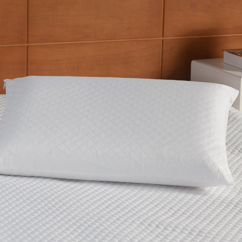 Capa Protetora Travesseiro Impermeável Matelado 68x48cm com Zíper