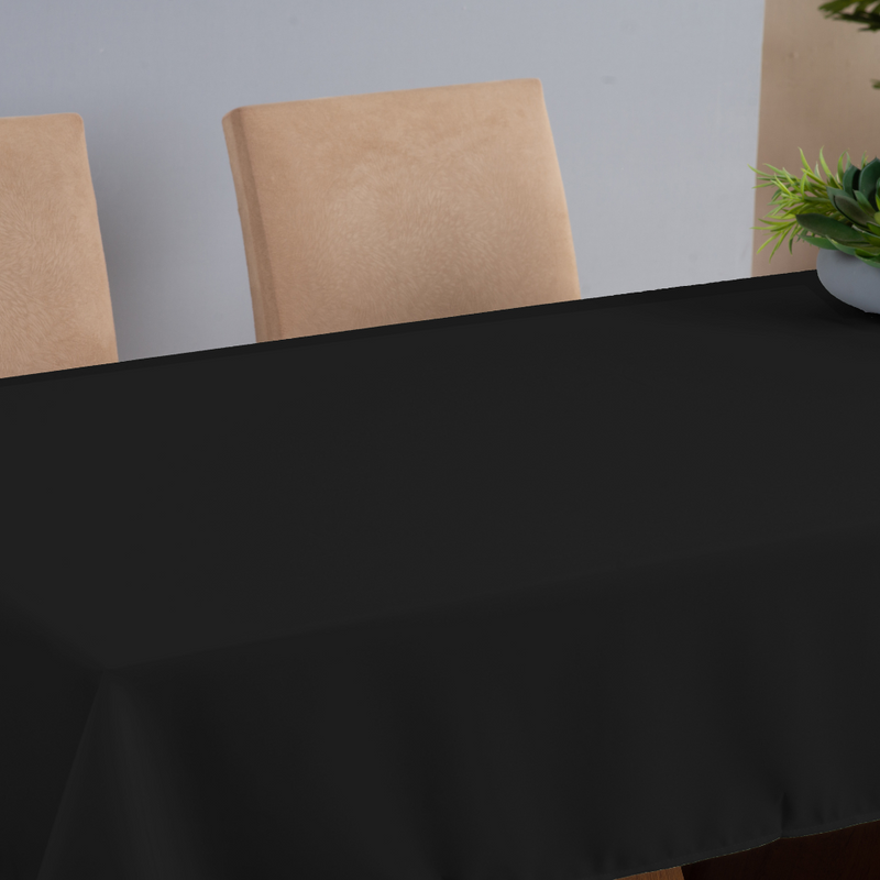 Toalha de Mesa 8 Lugares Basic 2,50x1,40m Liso Tecido Oxford