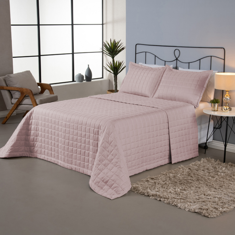 Kit 3 Pçs Cobre Leito Casal King Soft Dupla Face Matelado