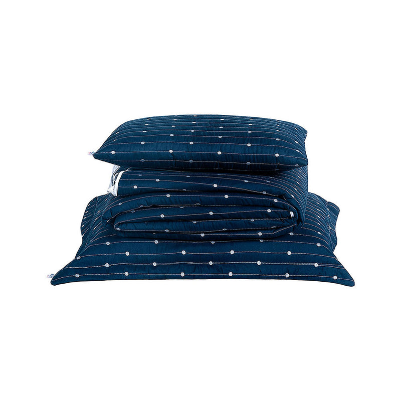 Kit 4 Pçs Cobre Leito Solteiro Urbany Hipercal 400 Fios Bordado