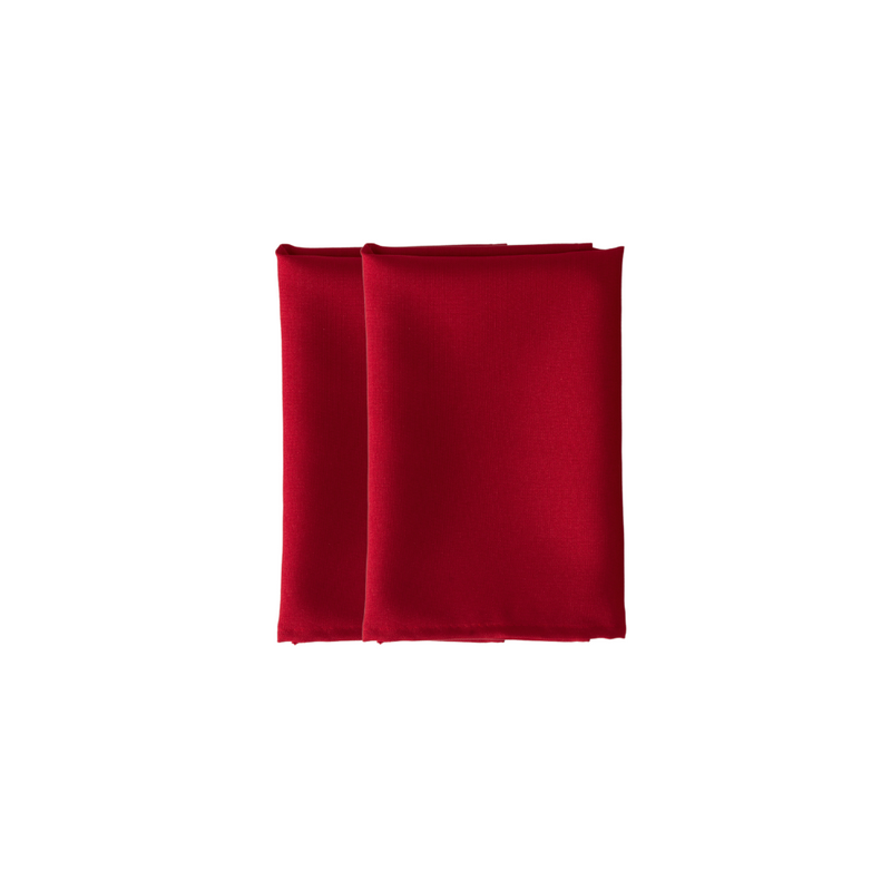 Kit 2 Pçs Guardanapo 2 Lugares Basic 35x35cm Liso Tecido Oxford