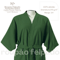 Roupão de Banho Adulto Felpudo 100% Algodão